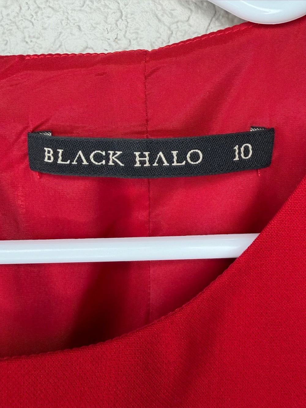 Black Halo Kacie Two Piece Maxi Dress Red Bonfire Women’s Size 10 Crop Top Skirt - Picture 8 of 11